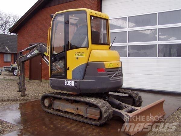 Volvo ECR38 Mini bagri <7t