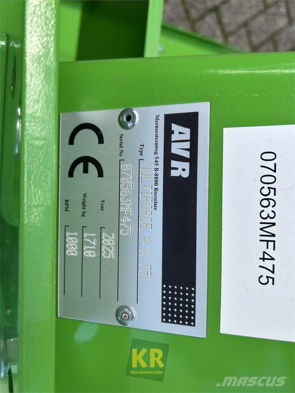 AVR MultiForce Odstranjevalci krompirjevih stebel