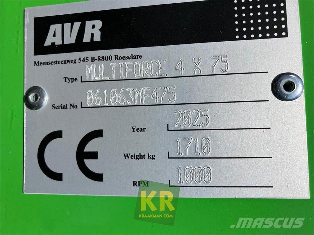 AVR MultiForce Medvrstni kultivatorji