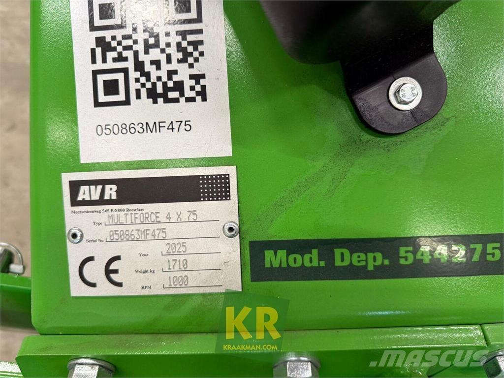 AVR MultiForce Medvrstni kultivatorji