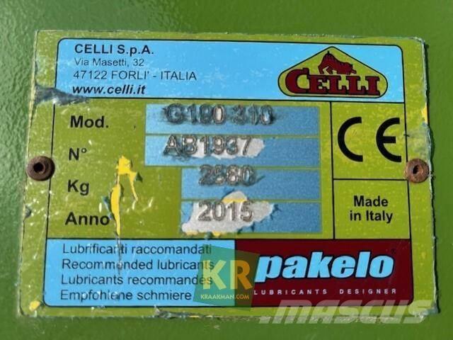 Celli Overig Rotacijske brane in multikultivatorji