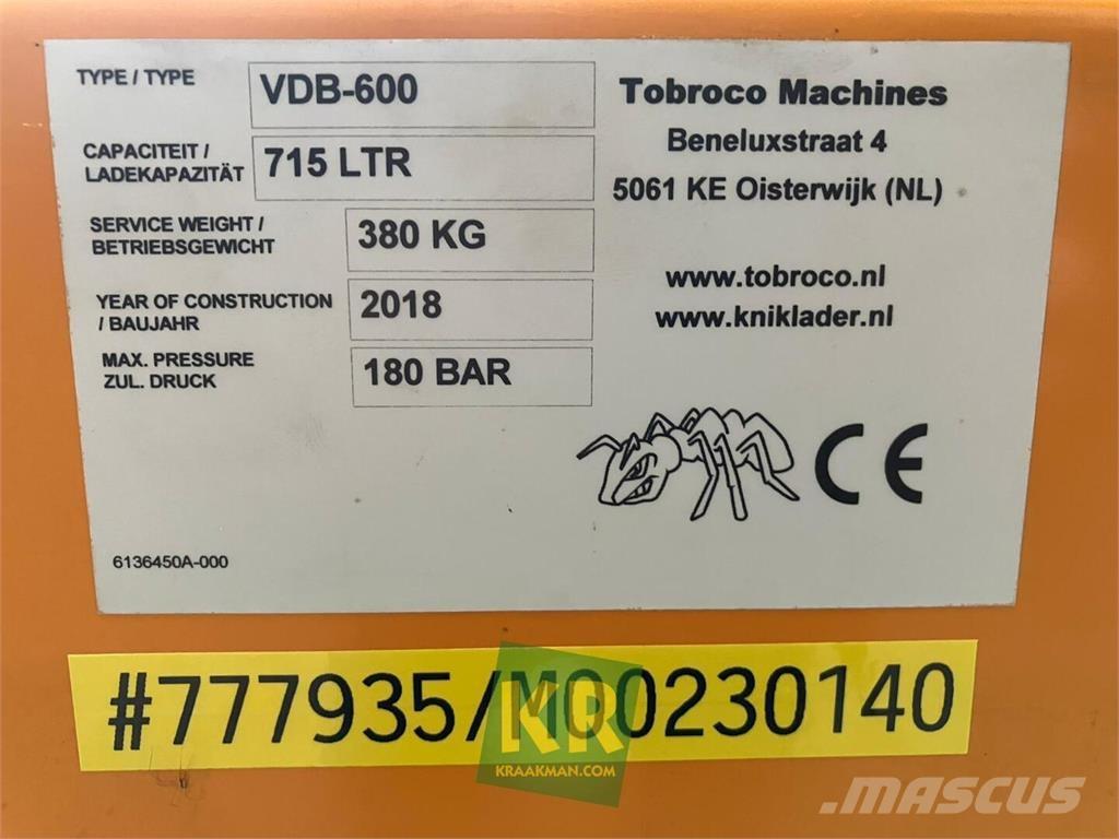 GiANT Verdeelbak Čelni nakladalci in kopači