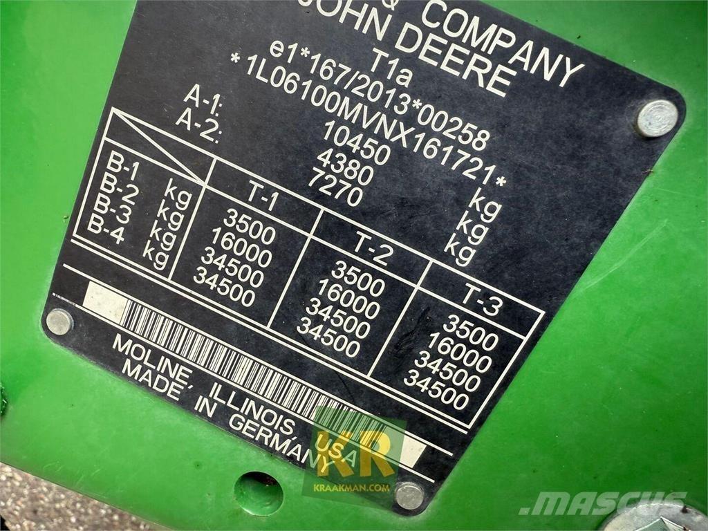 John Deere 6100M Traktorji