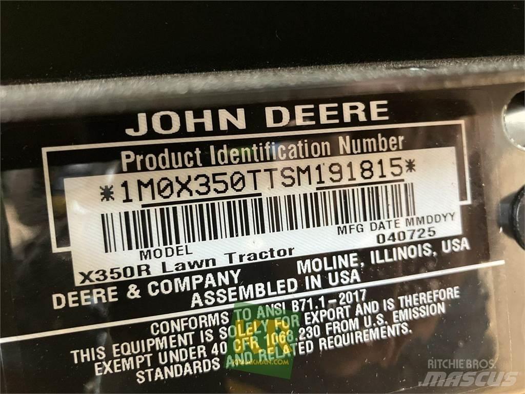 John Deere X350R Vrtni traktor kosilnice