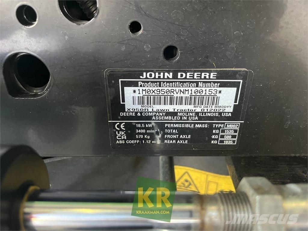 John Deere X950R Vrtni traktor kosilnice