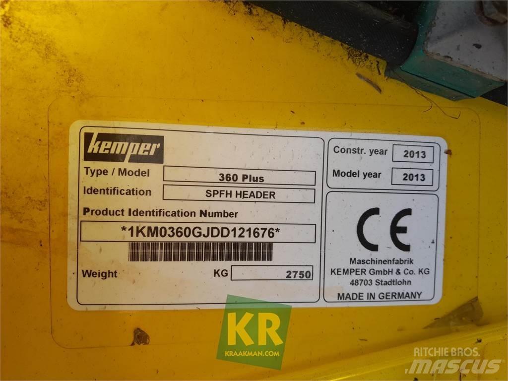 Kemper 360 Plus Rezalne glave za kombajne