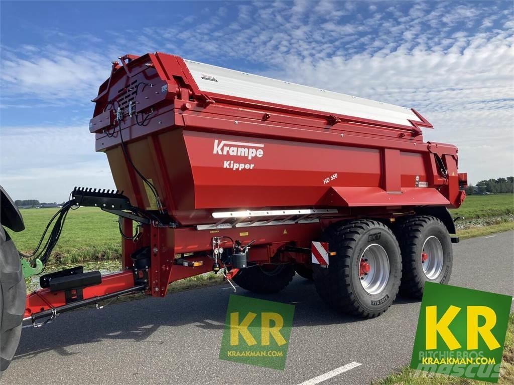 Krampe HD550 Kiper prikolice