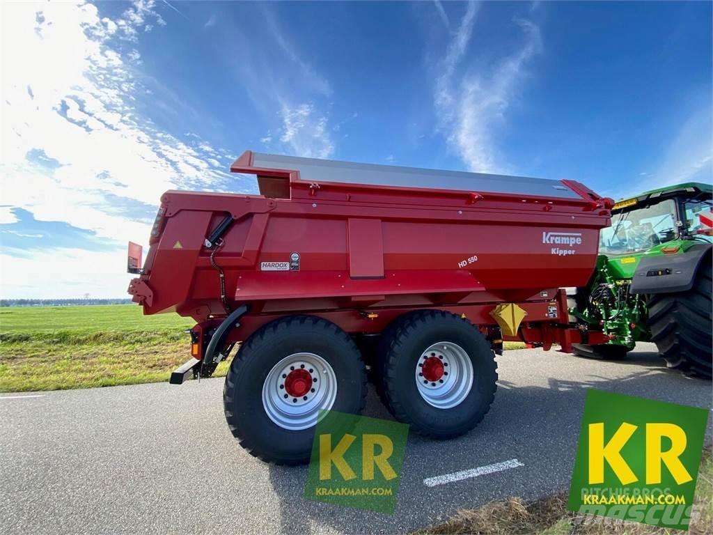 Krampe HD550 Kiper prikolice