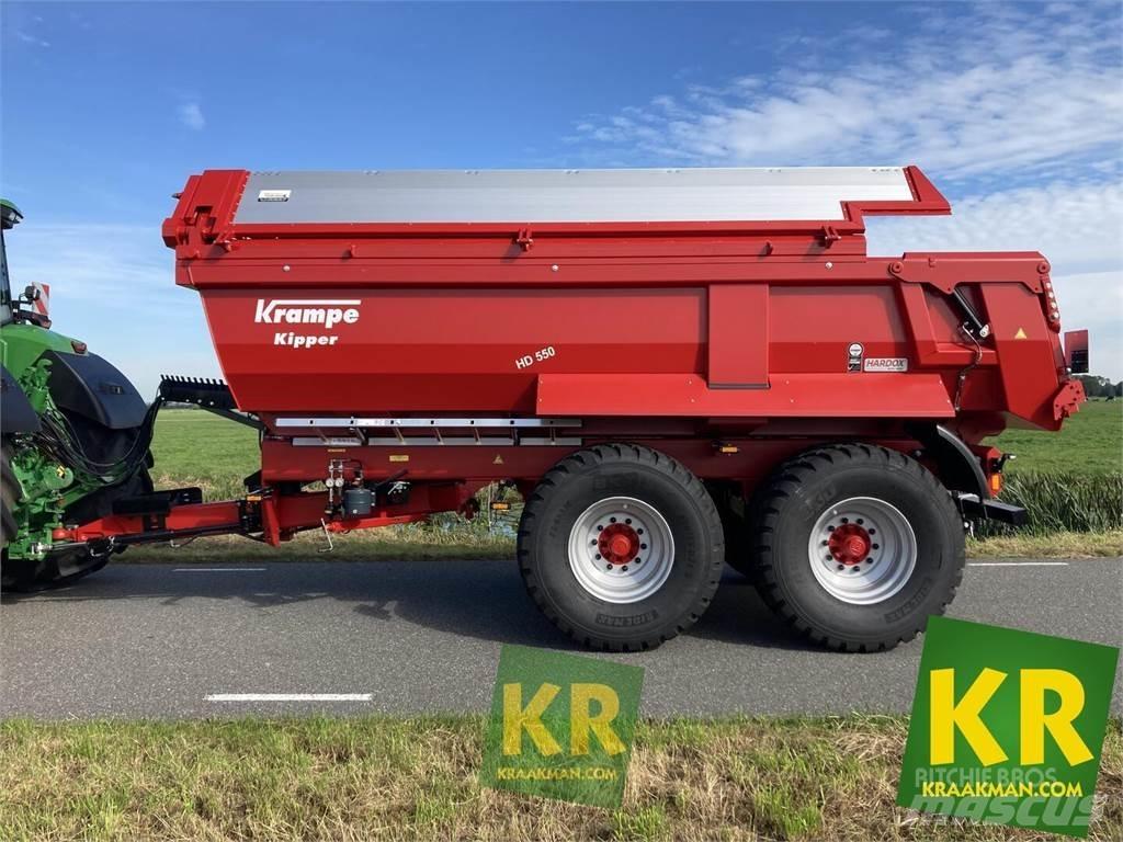Krampe HD550 Kiper prikolice