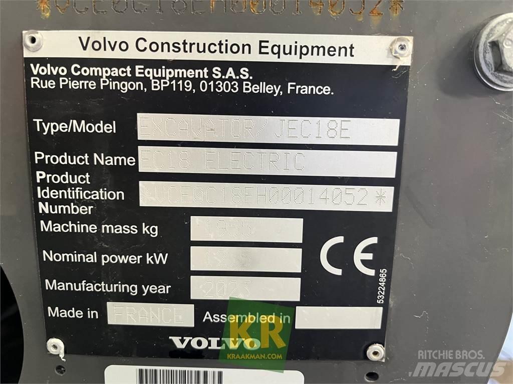 Volvo EC18E Bagri goseničarji