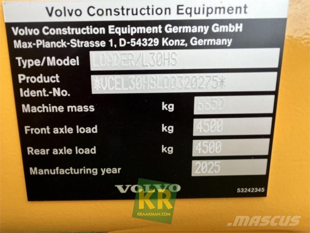 Volvo L30HS Kolesni nakladalci