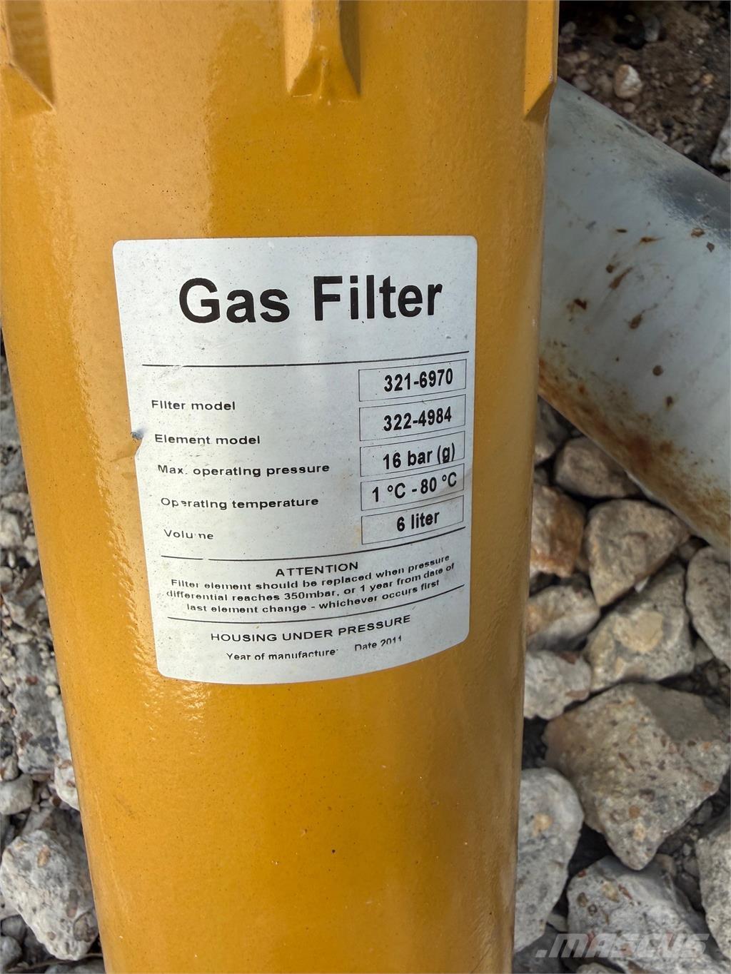 CAT Gas Filter Motorji