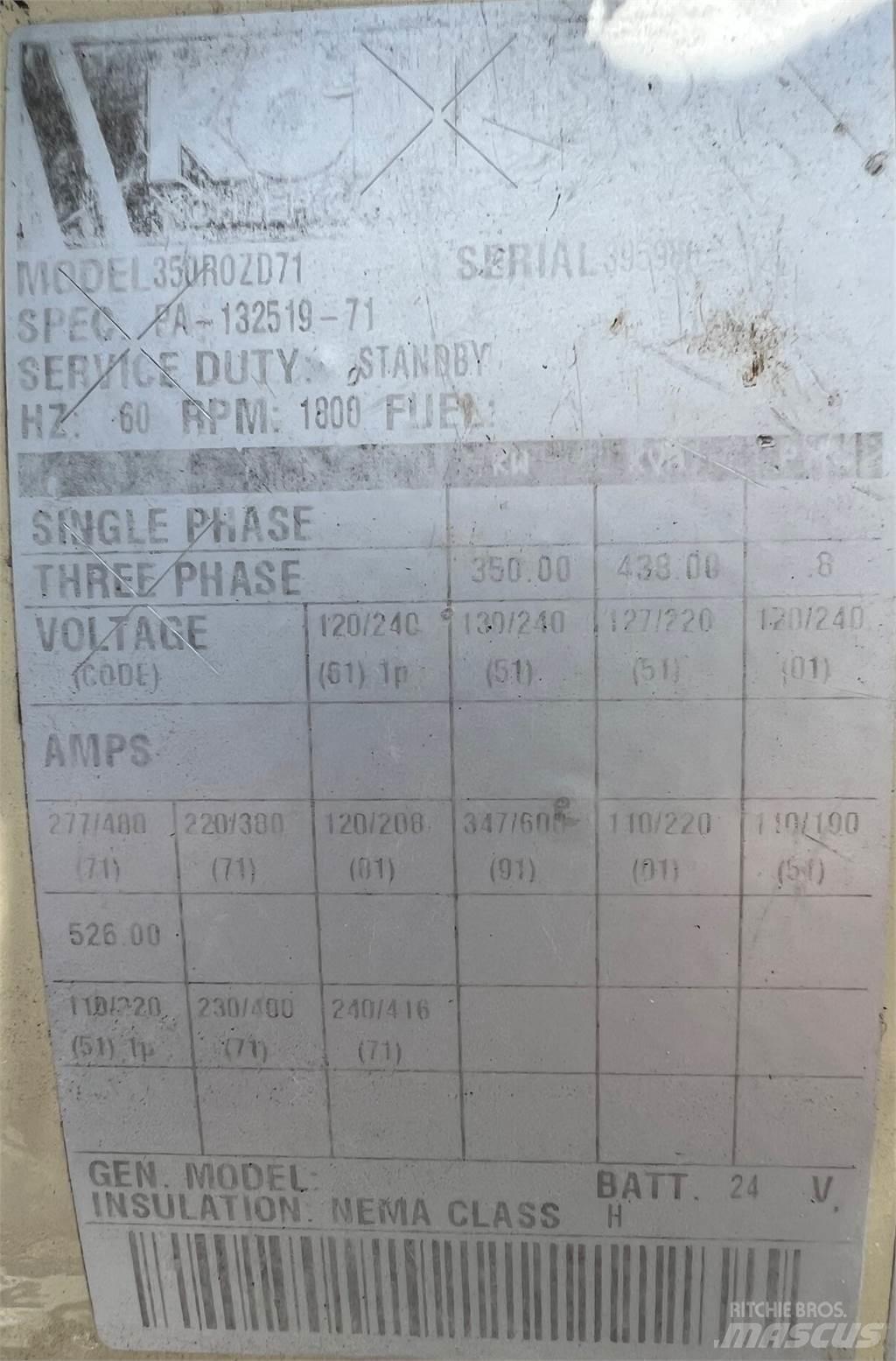Kohler 350kW Drugi agregati