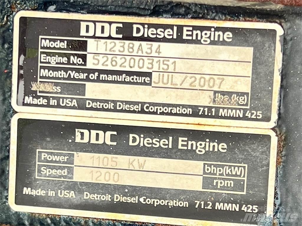 MTU 12V4000 Motorji
