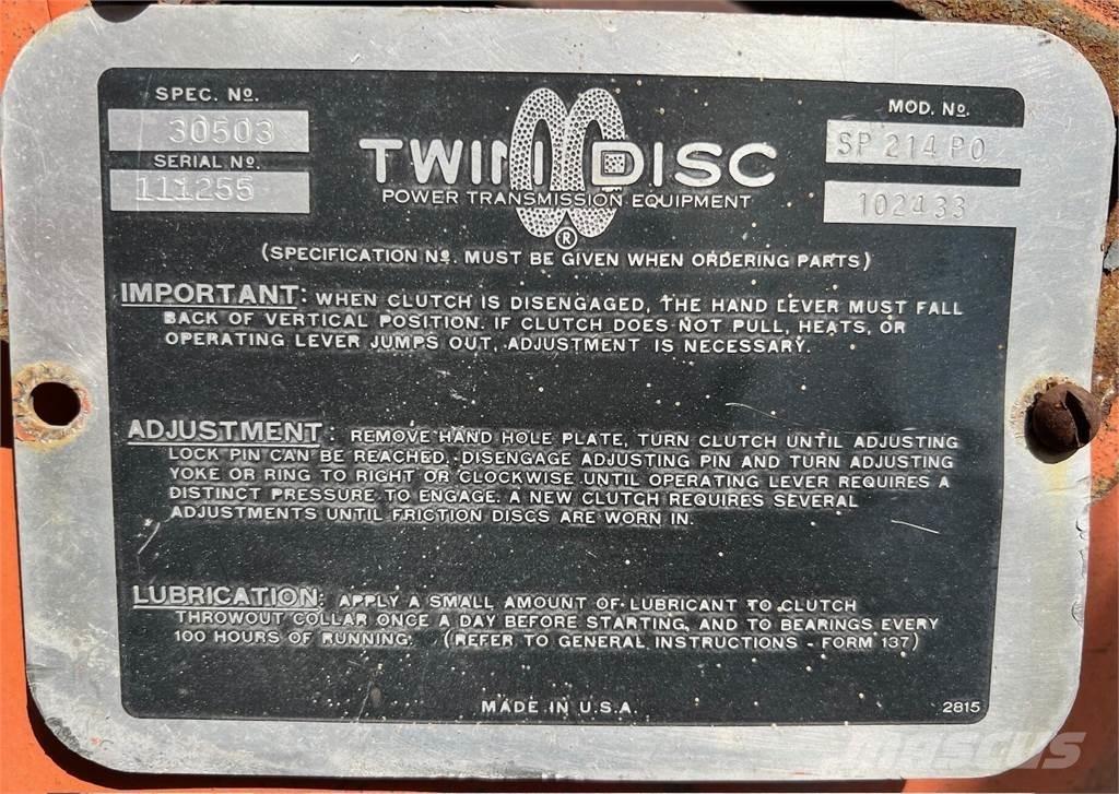  Twin Disc PTO Motorji