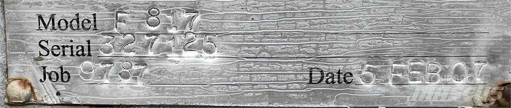 WAUKESHA F817 Motorji