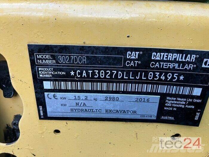 CAT 302.7 D Bagri na kolesih