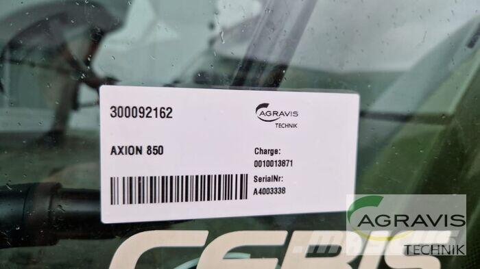 CLAAS AXION 850 Traktorji