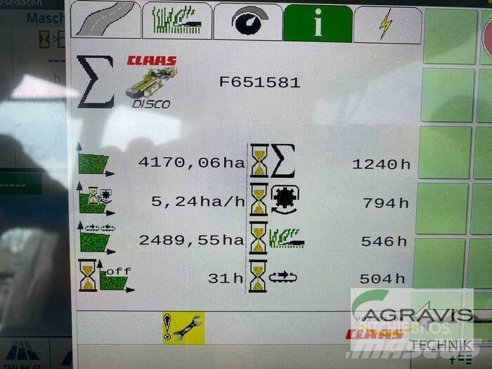 CLAAS DISCO 9200 C AS Kosilnice