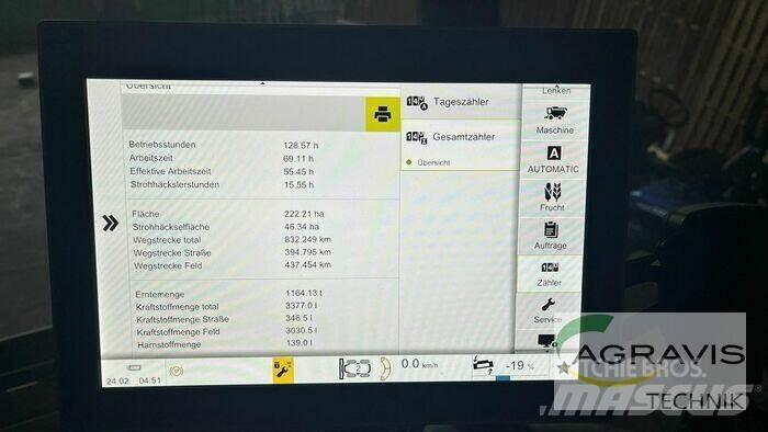 CLAAS LEXION 6700 Kombajni