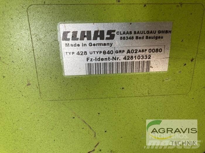 CLAAS PU 300 HD Priključki za stroje za krmo na lastni pogon
