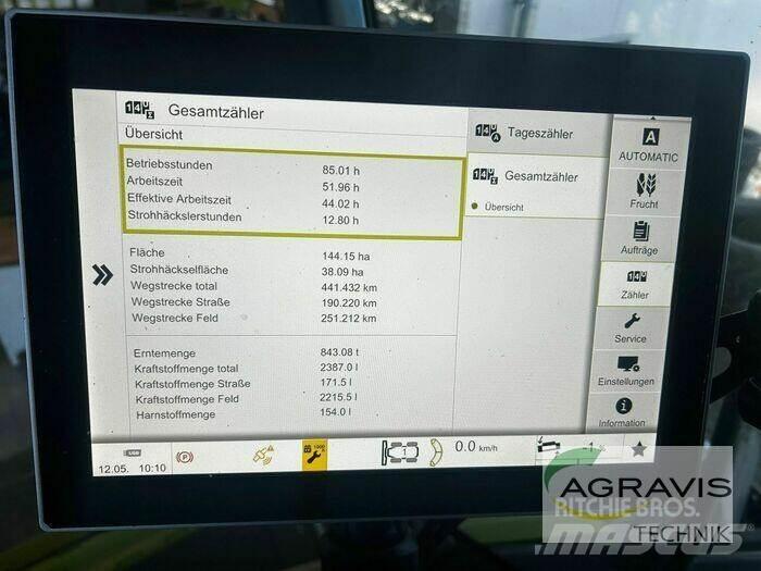 CLAAS TRION 650 Kombajni