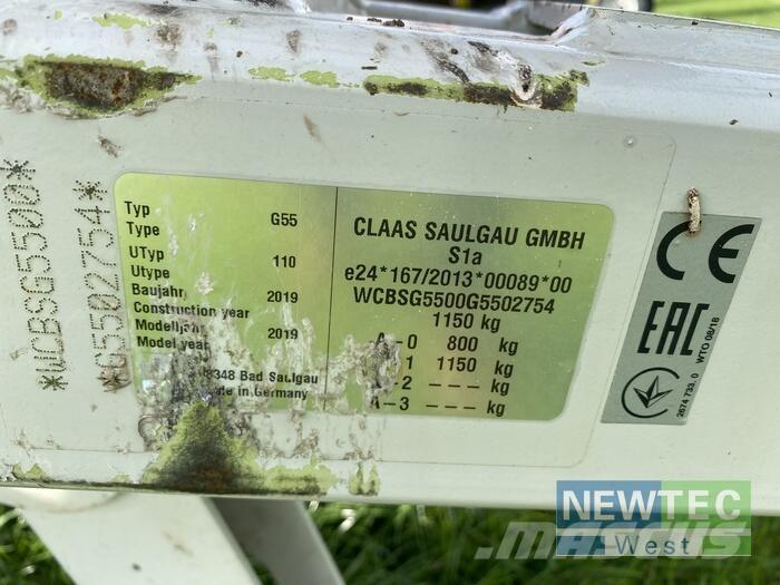 CLAAS VOLTO 1100 T Obračalniki in zgrabljalniki