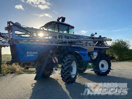 Evrard ALPHA 4100 EVO Vlečne škropilnice