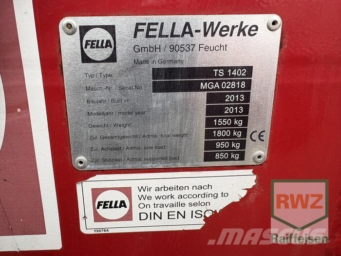 Fella Schwader TS 1402 Obračalniki in zgrabljalniki