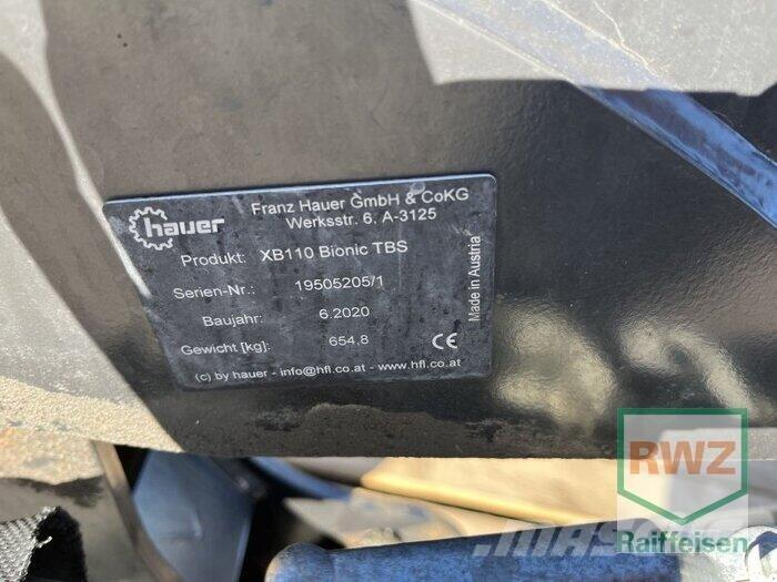 Hauer XB 110 Druga oprema za traktorje