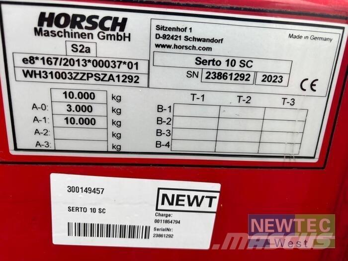 Horsch SERTO 10 SC Sejalnice