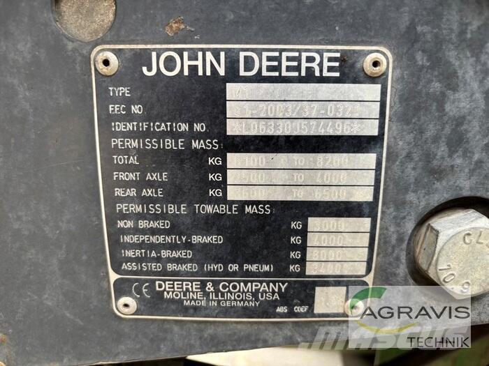 John Deere 6330 Traktorji