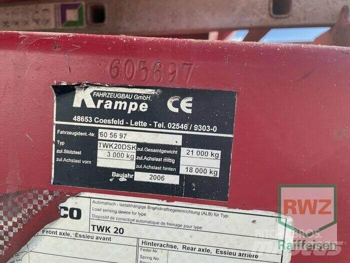 Krampe TWK20DSK / HD550 Kiper prikolice