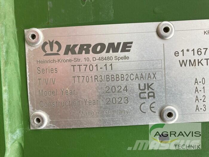Krone TX 460 D Samonakladalne prikolice