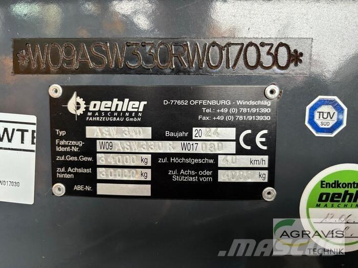 Oehler OL ASW 340 Druge prikolice