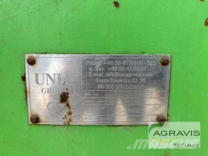 Unia TYTAN 18 Trosilniki mineralnega gnojila