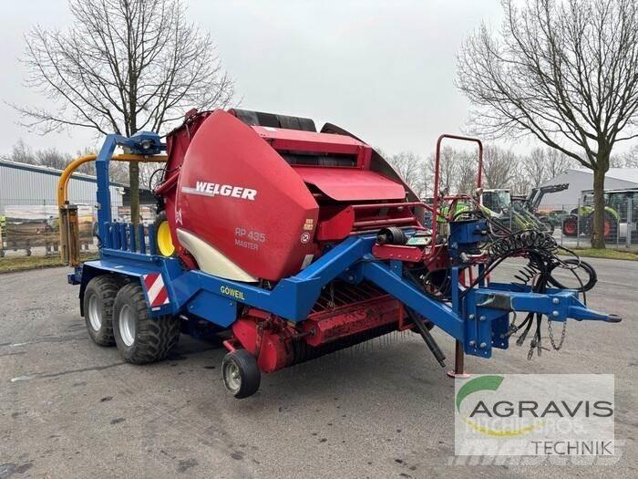 Welger RP 435 Balirke (okrogle bale)