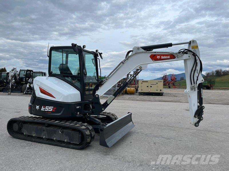 Bobcat E 55 Bagri na kolesih