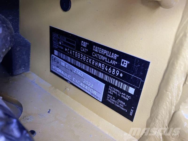 CAT 302CR-05A Bagri na kolesih