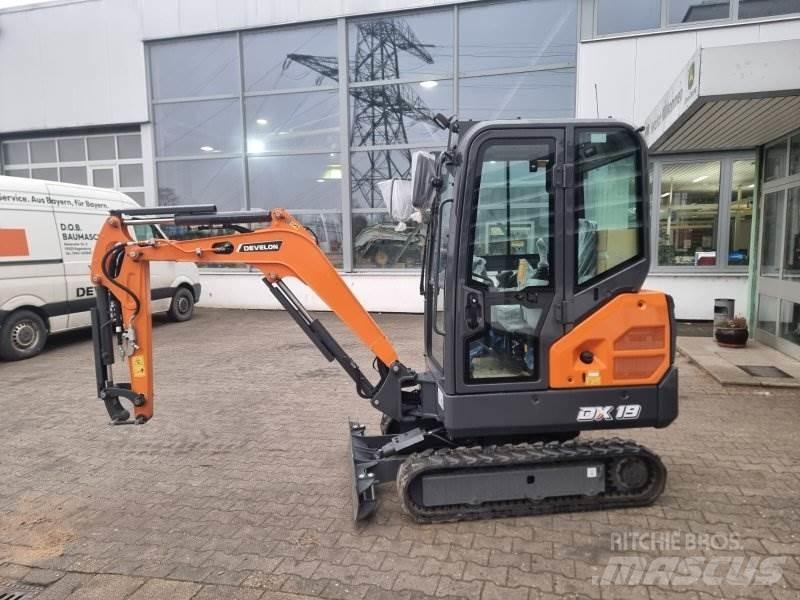 Doosan DX 19-7 Mini bagri <7t