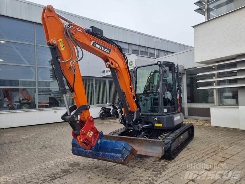 Doosan DX55R-7 Mini bagri <7t