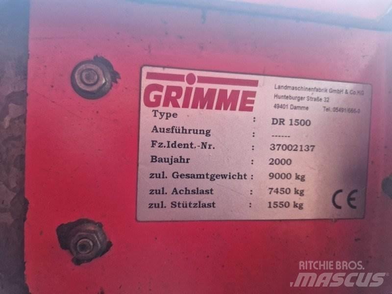Grimme DR 1500 Stroji za žetje krompirja