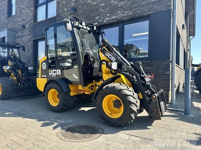 JCB 403 AGRI Čelni nakladalci in kopači