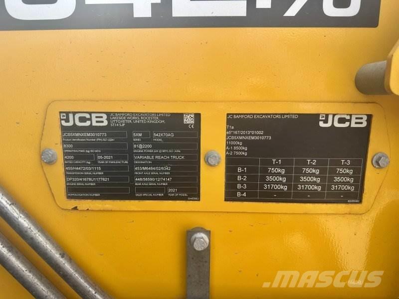 JCB 542-70 Teleskopski viličarji
