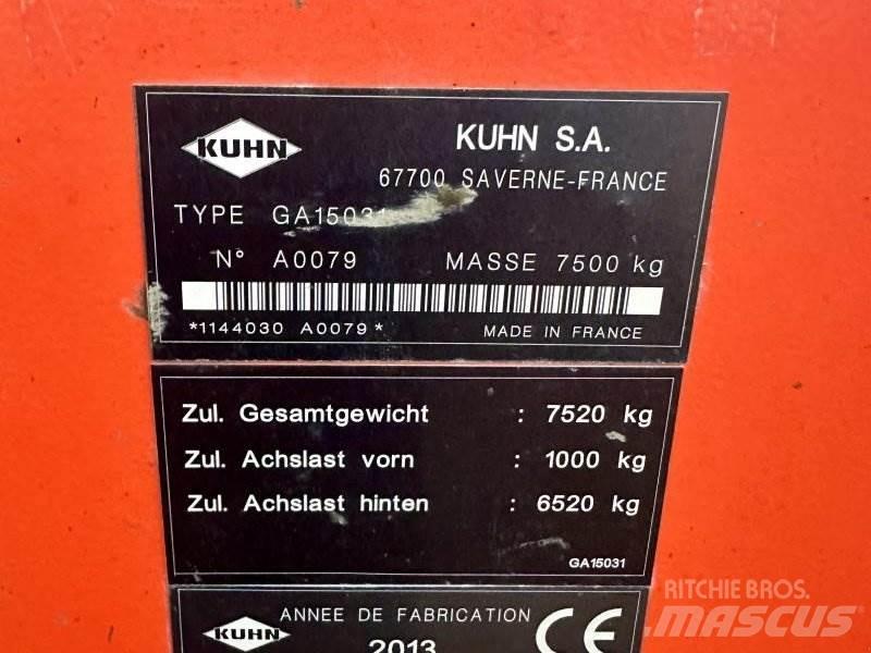 Kuhn GA 15031 Zgrabljalniki