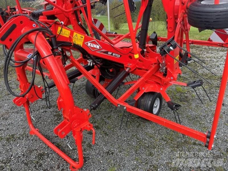 Kuhn GF 8703 Obračalniki in zgrabljalniki