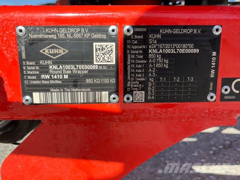 Kuhn RW 1410M Stroji za zavijanje