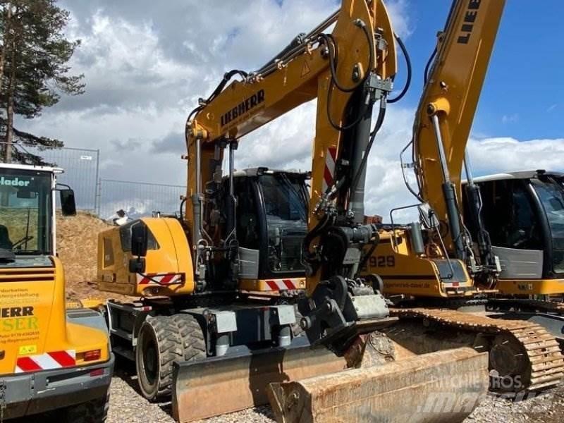 Liebherr A 916 Bagri na kolesih