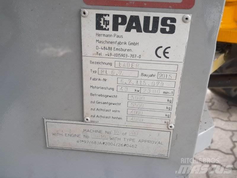 Paus RL 6.7 Kolesni nakladalci