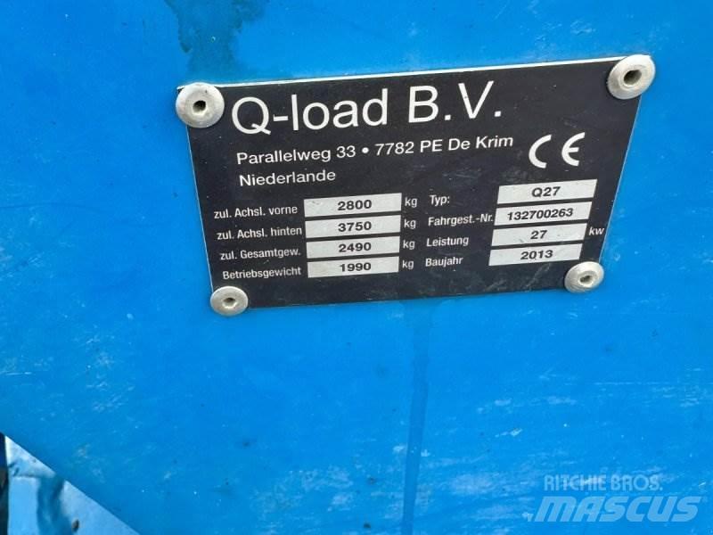 Quappen Q27 Čelni nakladalci in kopači